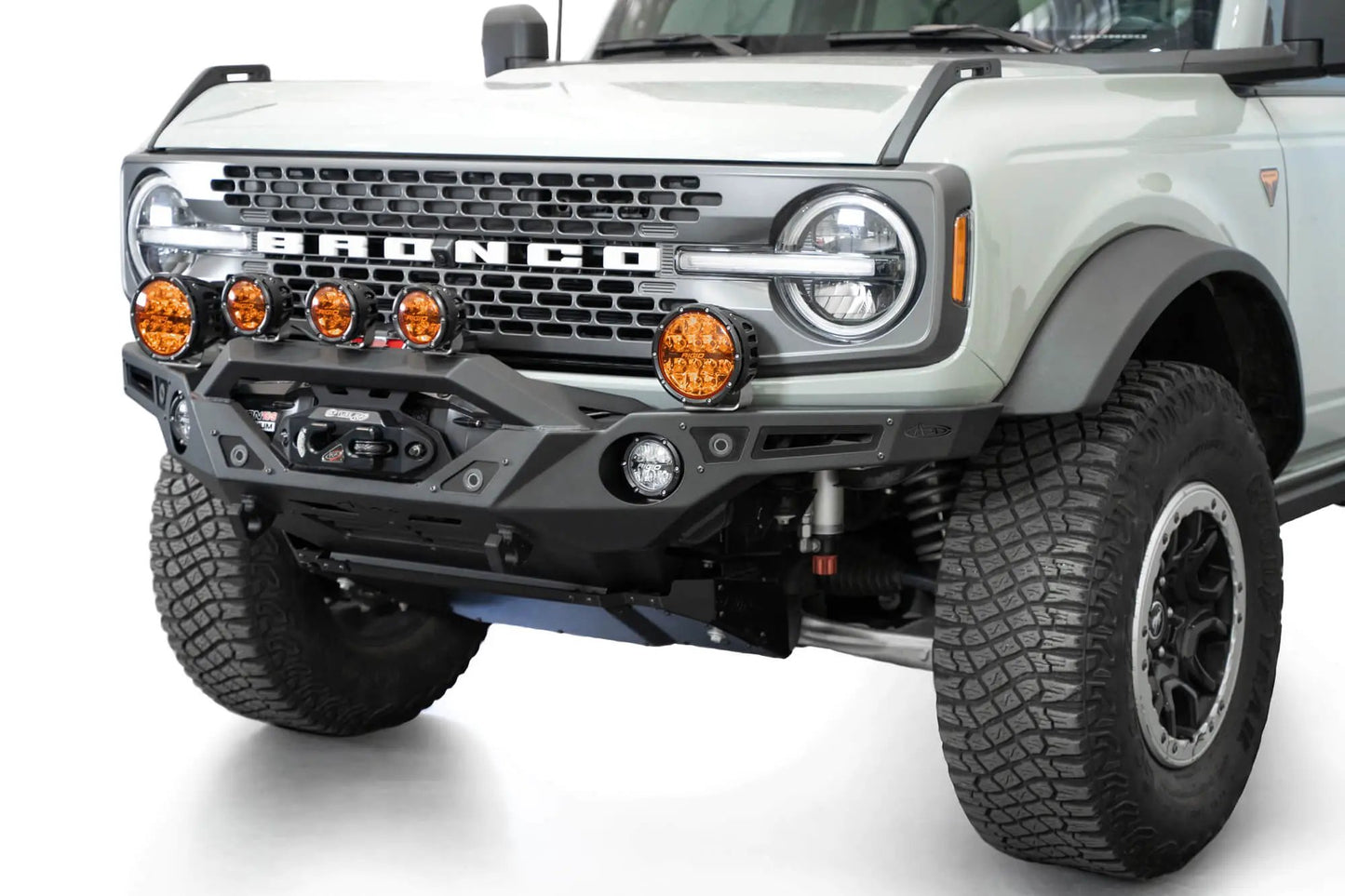 Addictive Desert Designs 2021-2023 Ford Bronco Krawler Front Bumper by Addictive Desert Designs