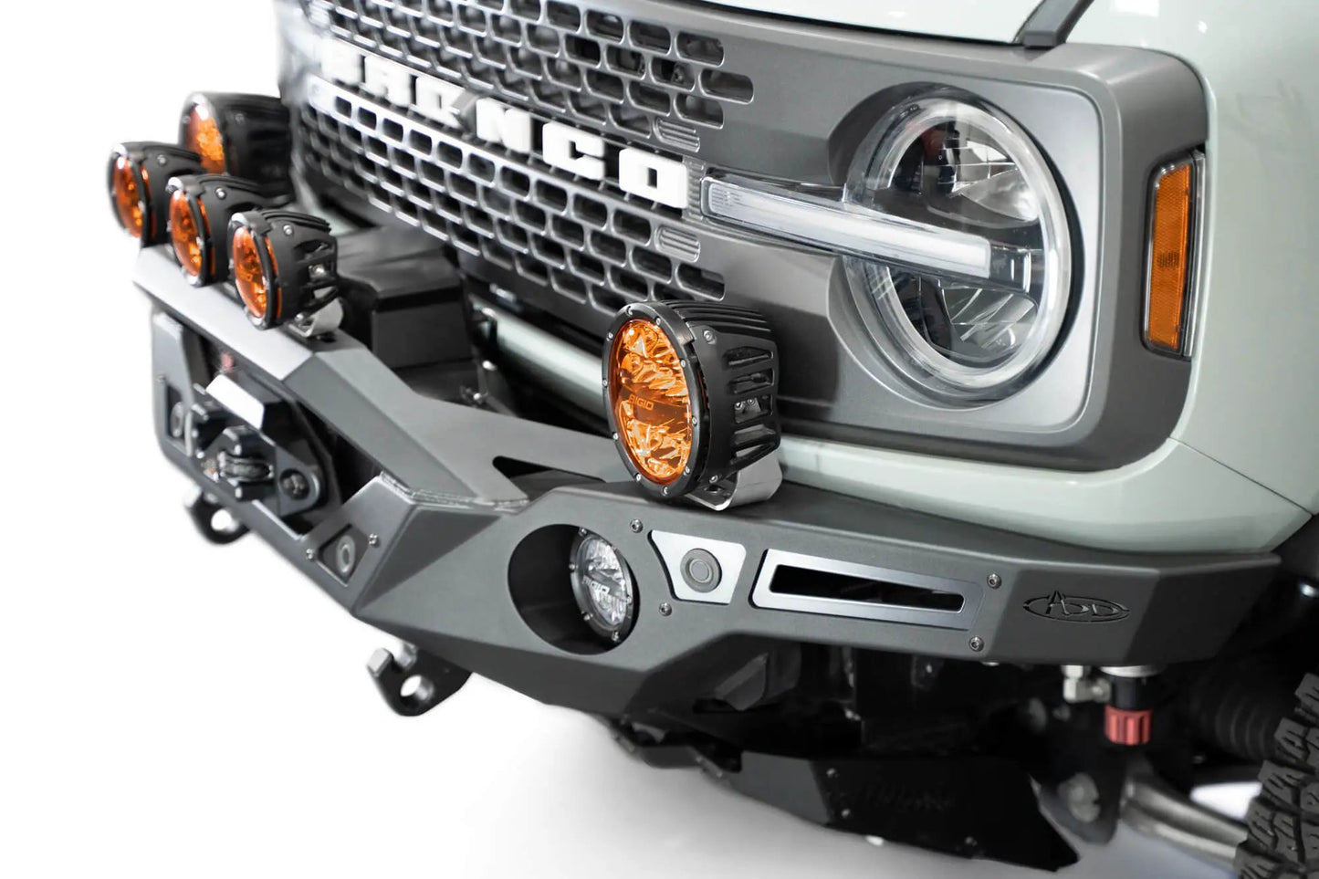 Addictive Desert Designs 2021-2023 Ford Bronco Krawler Front Bumper by Addictive Desert Designs
