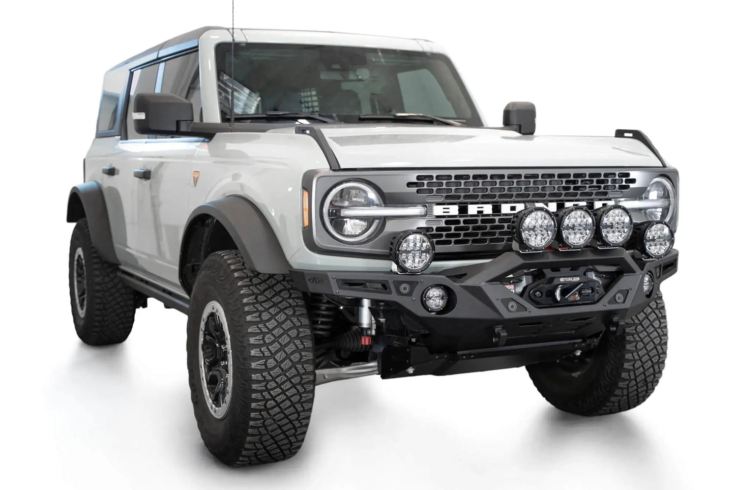 Addictive Desert Designs 2021-2023 Ford Bronco Krawler Front Bumper by Addictive Desert Designs