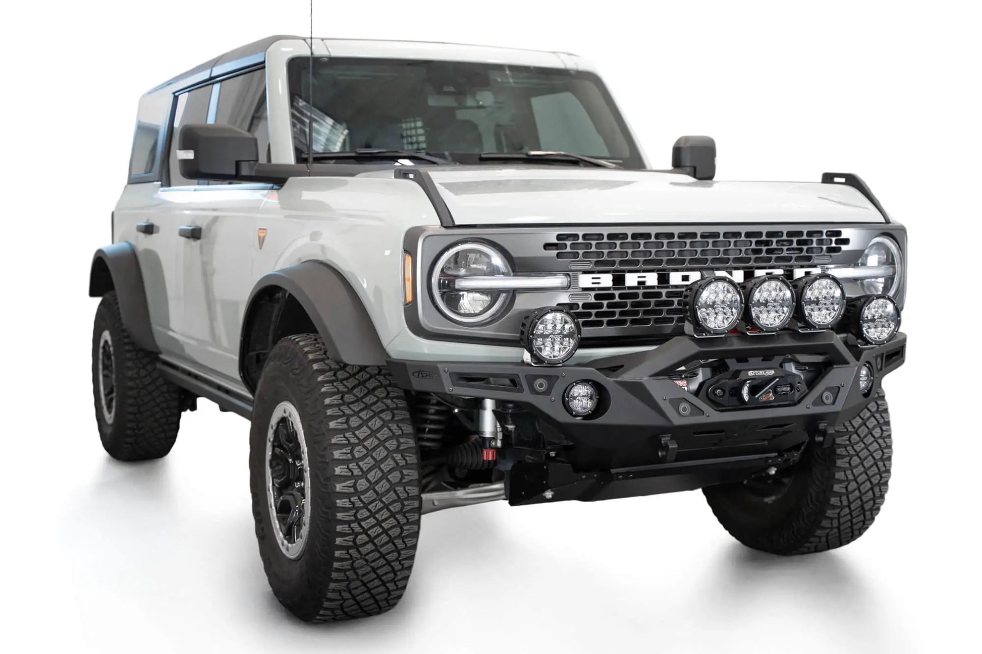 Addictive Desert Designs 2021-2023 Ford Bronco Krawler Front Bumper by Addictive Desert Designs