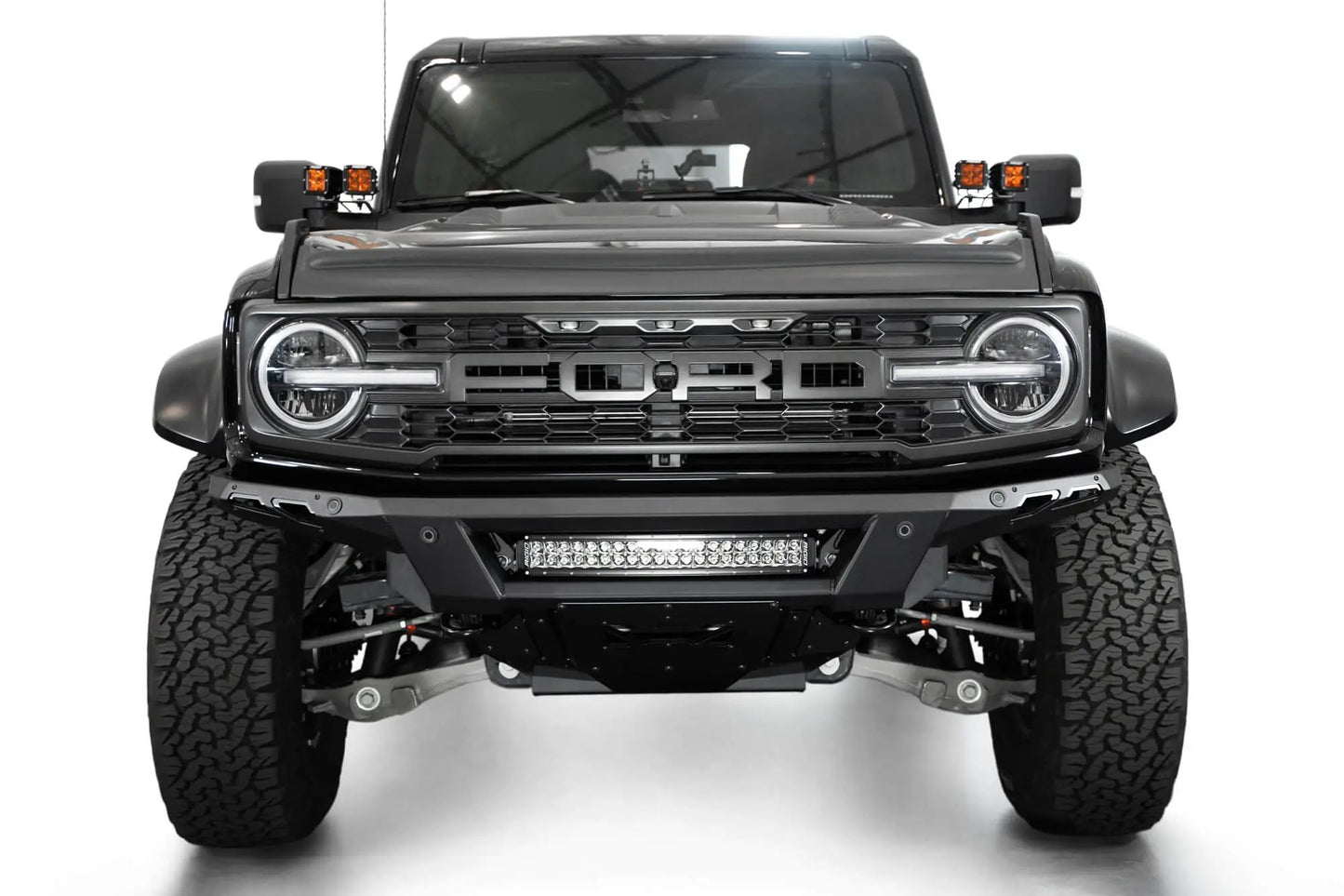 Addictive Desert Designs Ford Bronco Raptor Phantom Front Bumper by Addictive Desert Designs