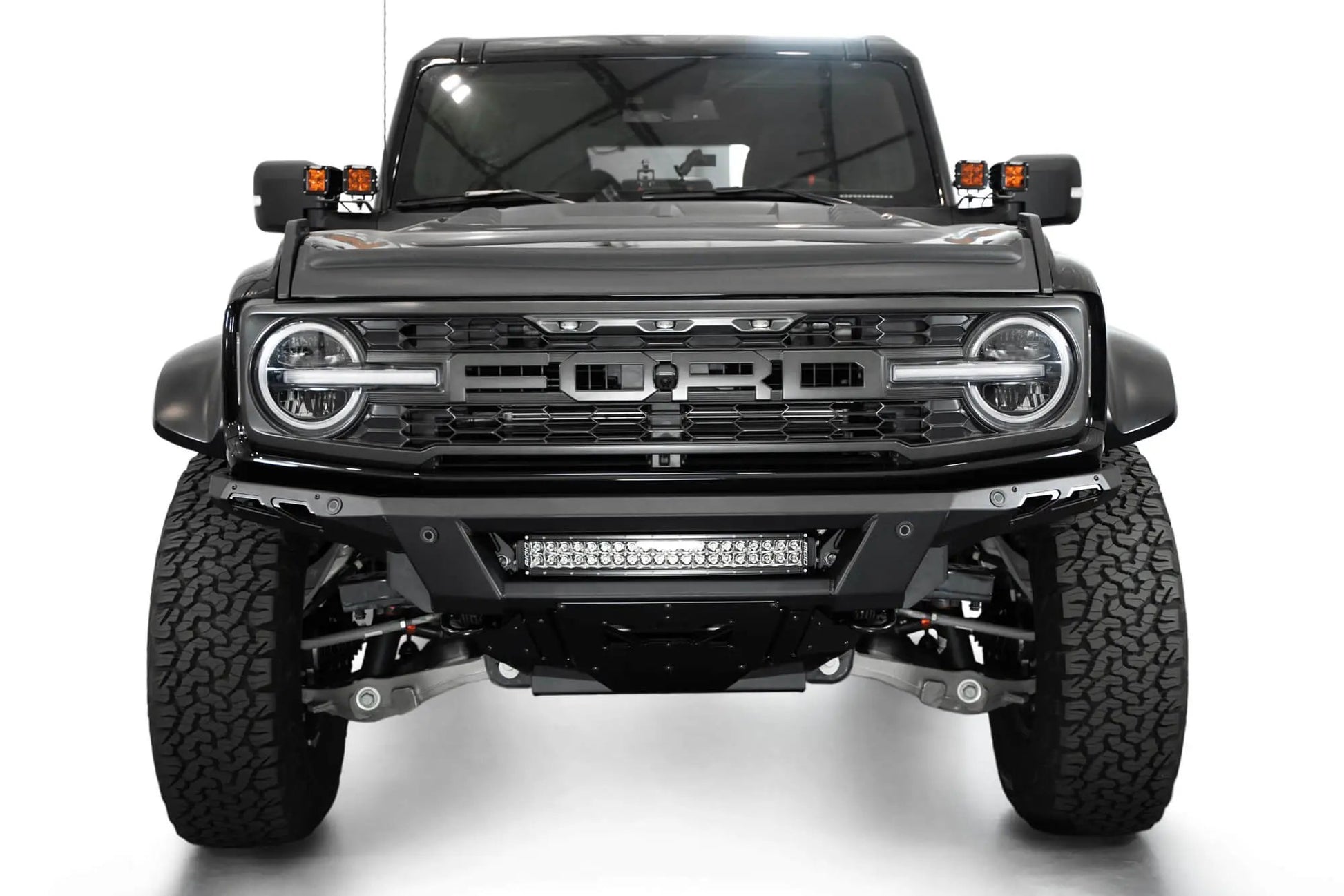 Addictive Desert Designs Ford Bronco Raptor Phantom Front Bumper by Addictive Desert Designs