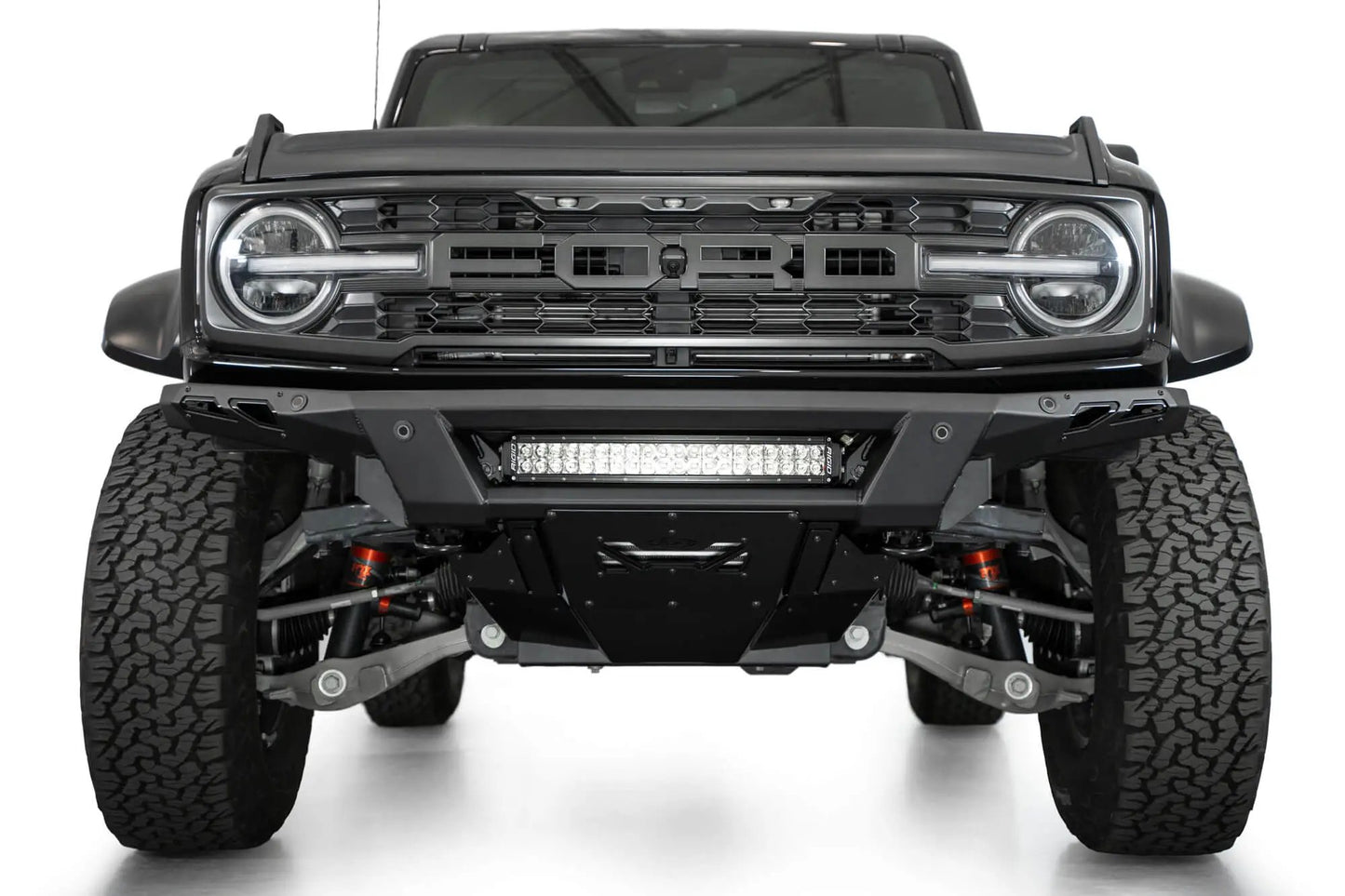 Addictive Desert Designs Ford Bronco Raptor Phantom Front Bumper by Addictive Desert Designs