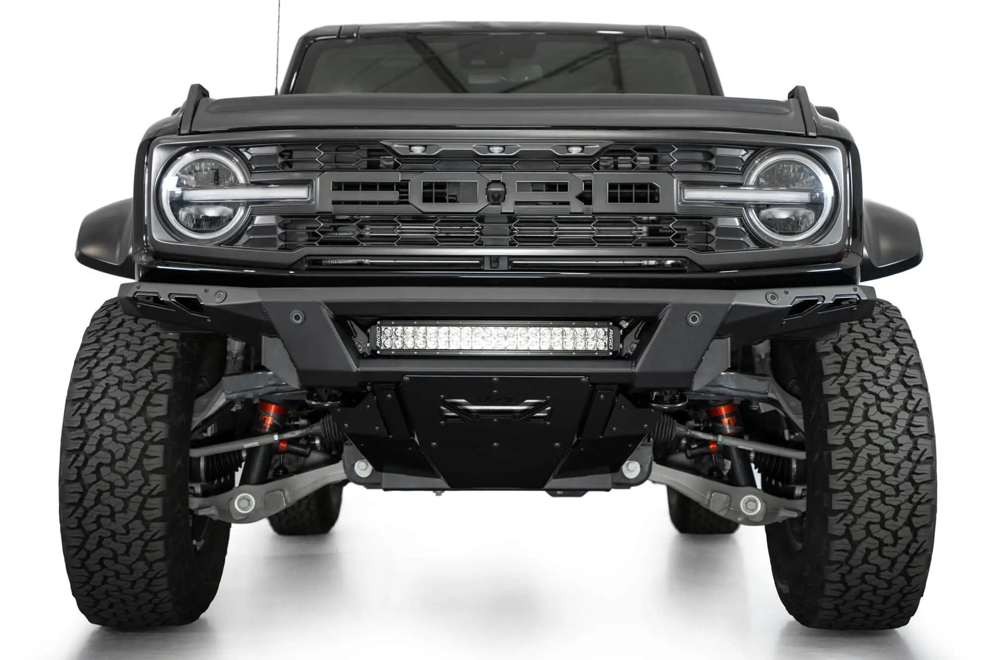 Addictive Desert Designs Ford Bronco Raptor Phantom Front Bumper by Addictive Desert Designs
