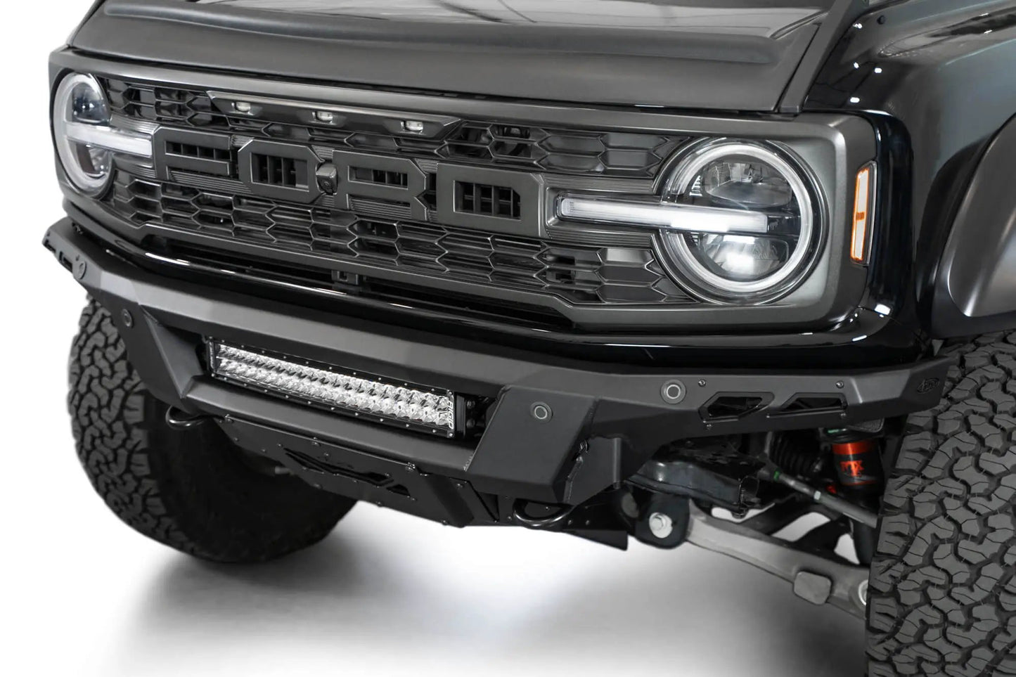 Addictive Desert Designs Ford Bronco Raptor Phantom Front Bumper by Addictive Desert Designs