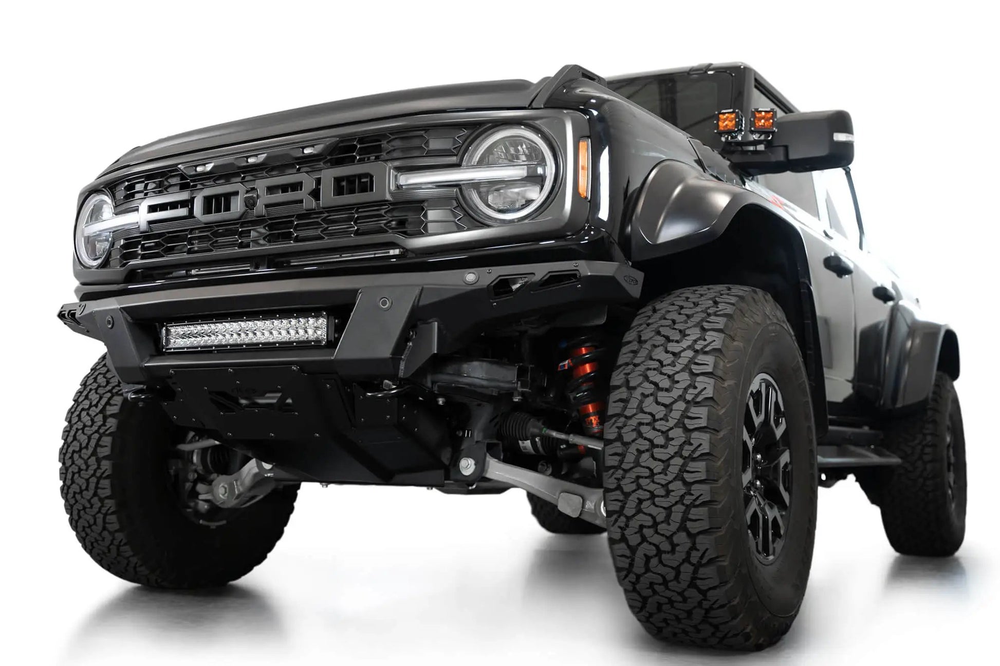 Addictive Desert Designs Ford Bronco Raptor Phantom Front Bumper by Addictive Desert Designs