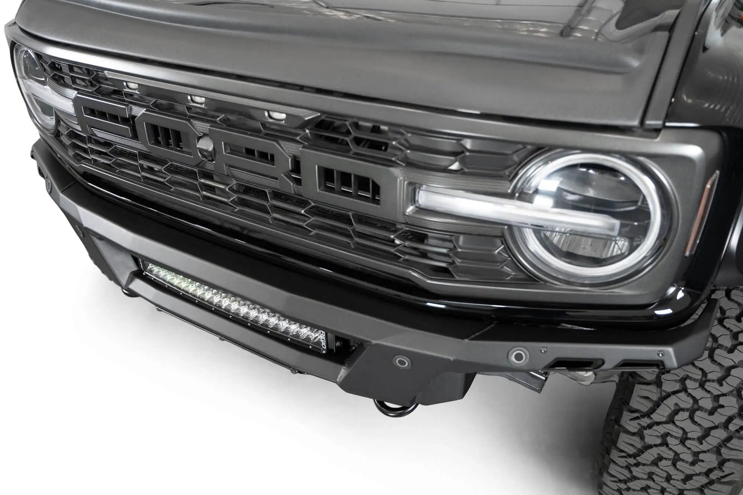 Addictive Desert Designs Ford Bronco Raptor Phantom Front Bumper by Addictive Desert Designs