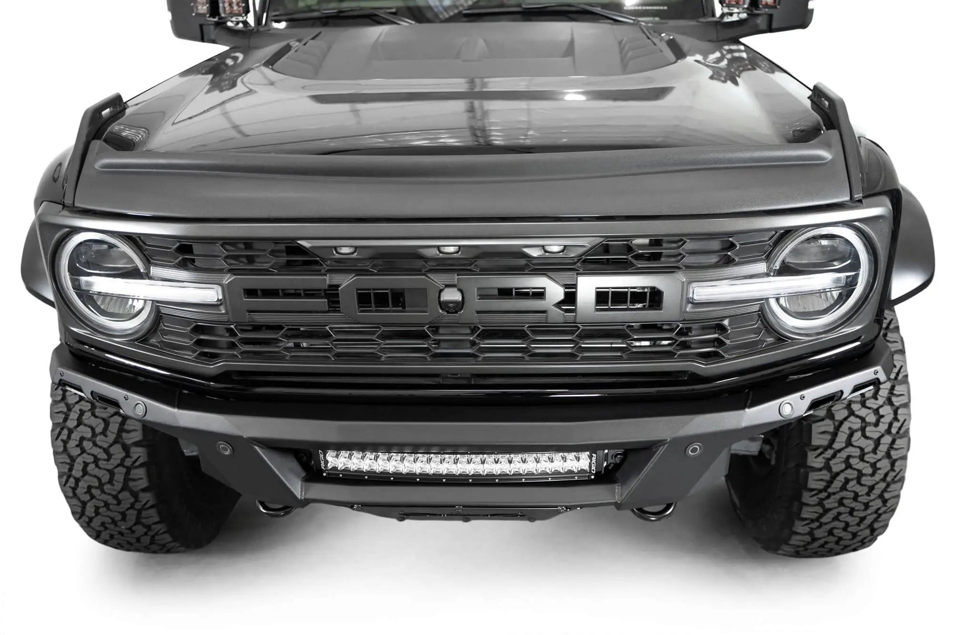 Addictive Desert Designs Ford Bronco Raptor Phantom Front Bumper by Addictive Desert Designs