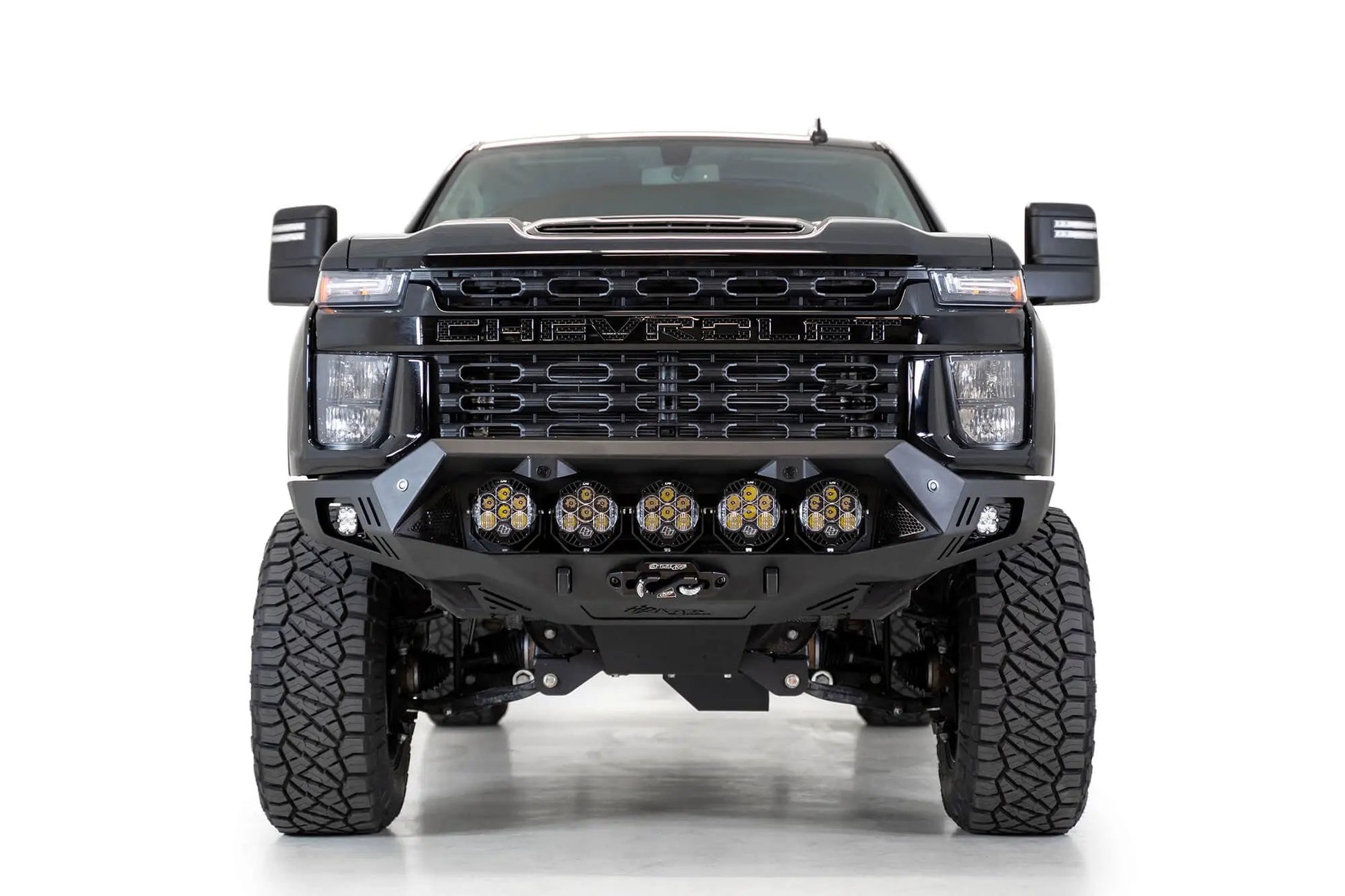 Addictive Desert Designs 2020 - 2023 Chevy Silverado 2500/3500 Bomber HD Front Bumper by Addictive Desert Designs
