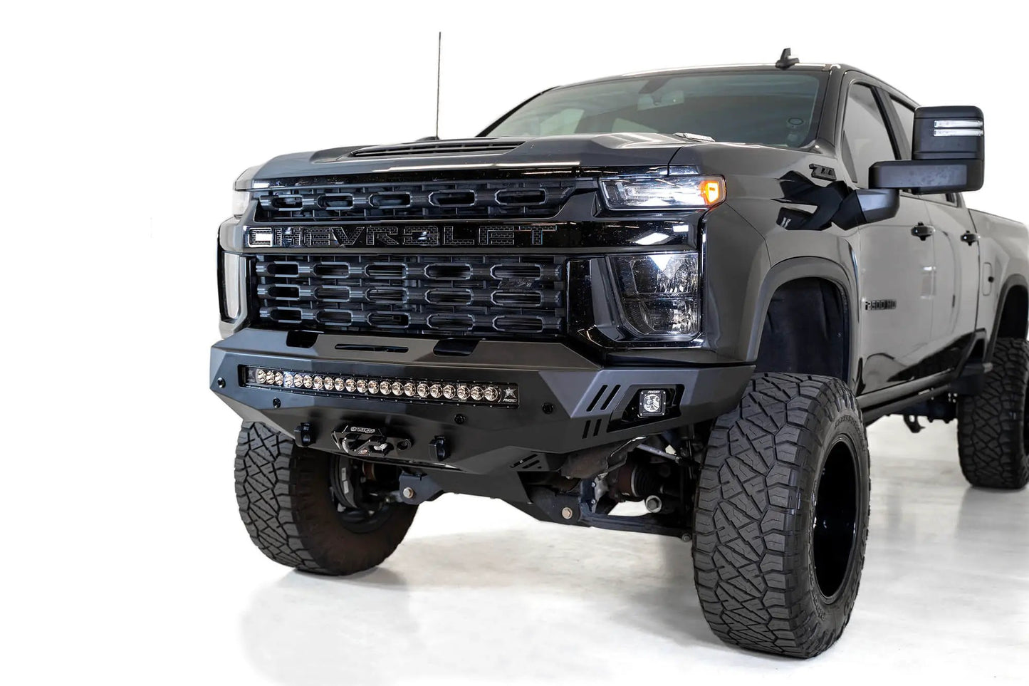 Addictive Desert Designs 2020 - 2023 Chevy Silverado 2500/3500 Stealth Fighter Front Bumper by Addictive Desert Designs