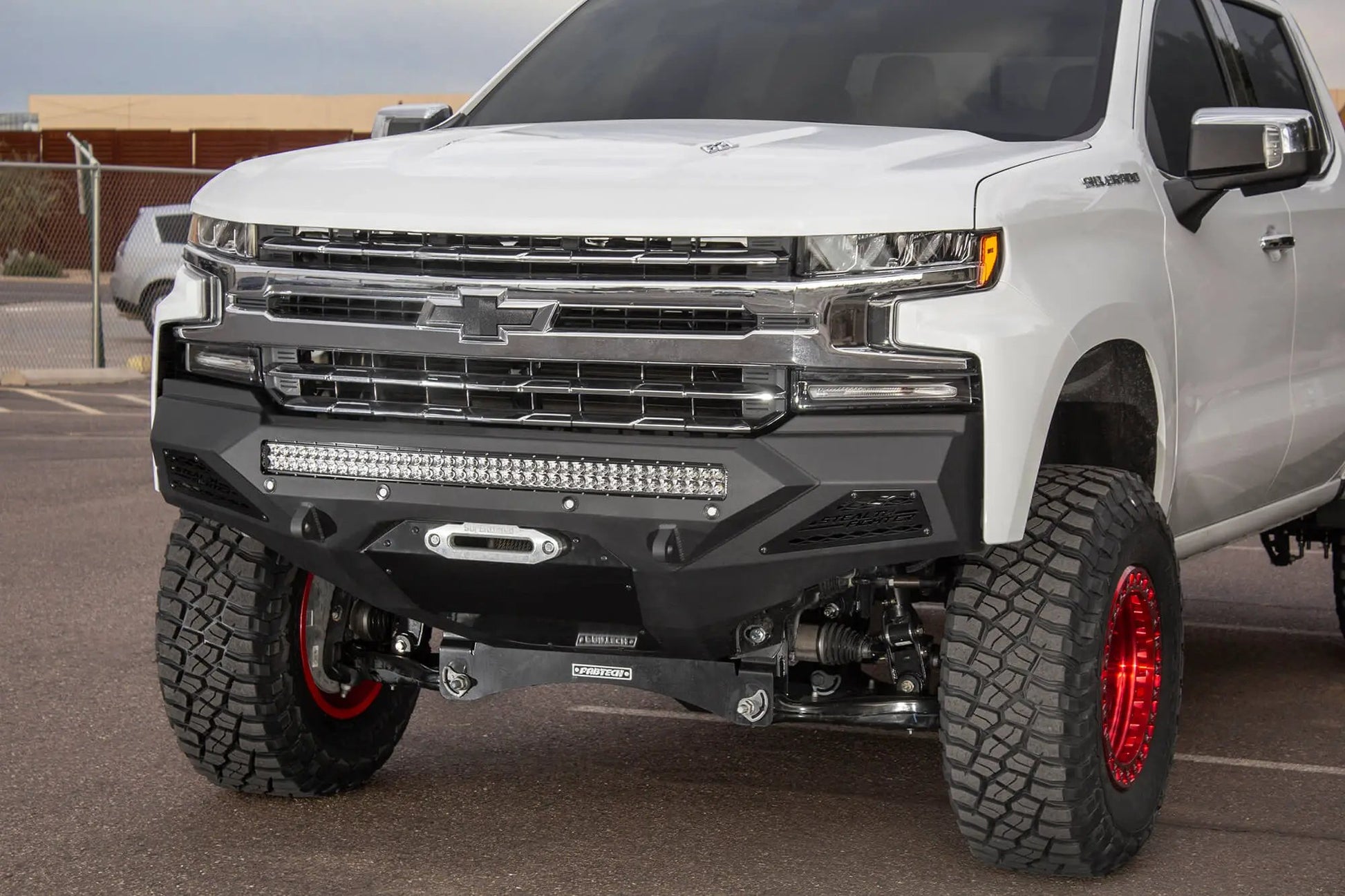 Addictive Desert Designs 2019 - 2022 Chevy Silverado 1500 Stealth Fighter Front Bumper by Addictive Desert Designs