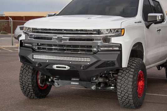 Paragolpes delantero Stealth Fighter de Addictive Desert Designs para Chevrolet Silverado 1500 2019-2022