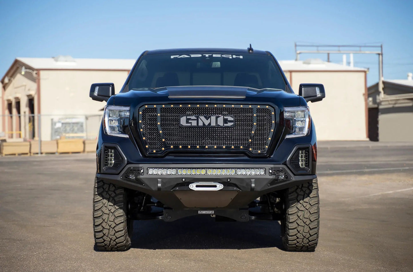 Addictive Desert Designs 2019 - 2022 GMC Sierra 1500 Stealth Fighter Front Bumper by Addictive Desert Designs