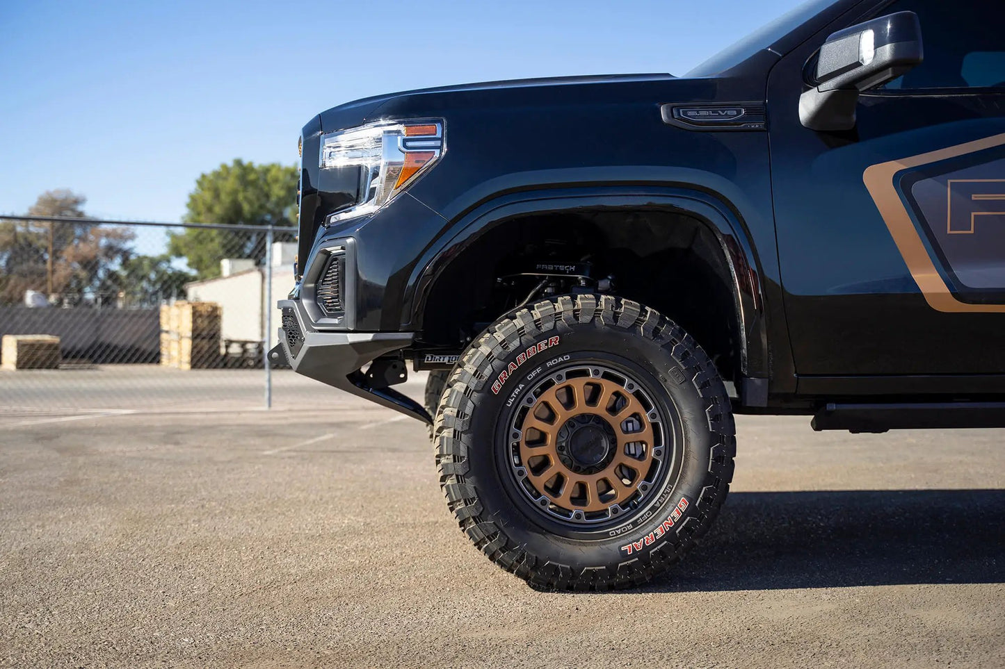 Addictive Desert Designs 2019 - 2022 GMC Sierra 1500 Stealth Fighter Front Bumper by Addictive Desert Designs