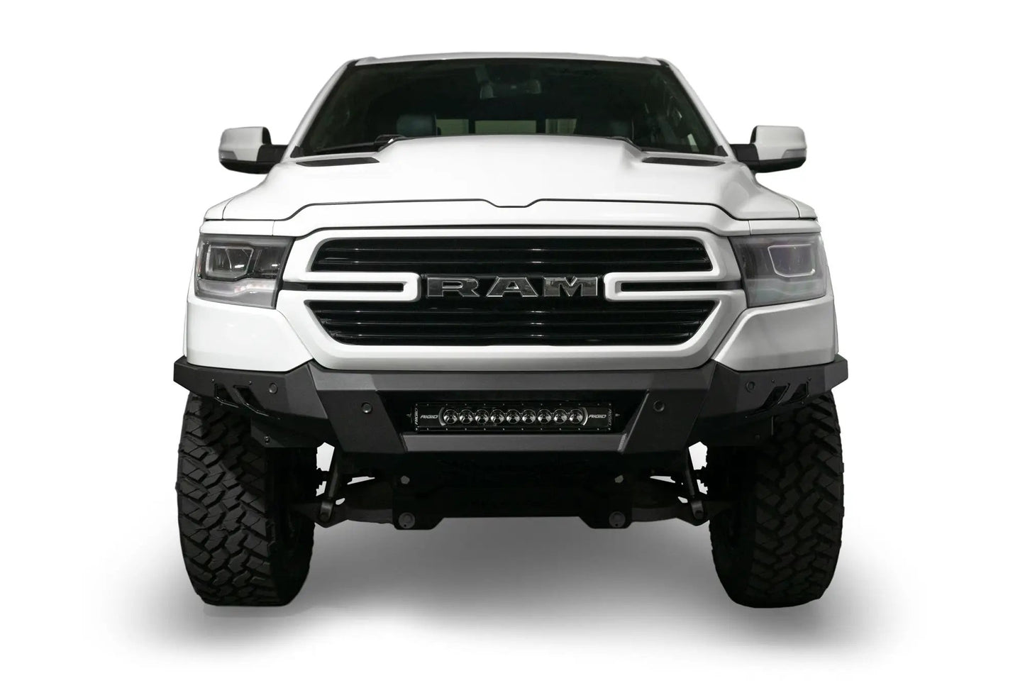 Addictive Desert Designs 2019-2024 RAM 1500 Black Label Front Bumper by Addictive Desert Designs