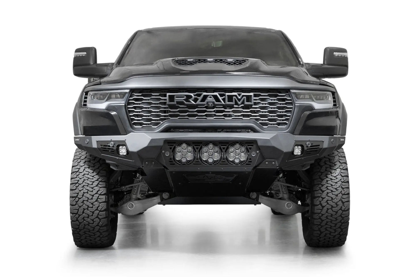 Addictive Desert Designs 2025 Ram RHO Bomber Front Bumper (Baja) by Addictive Desert Designs