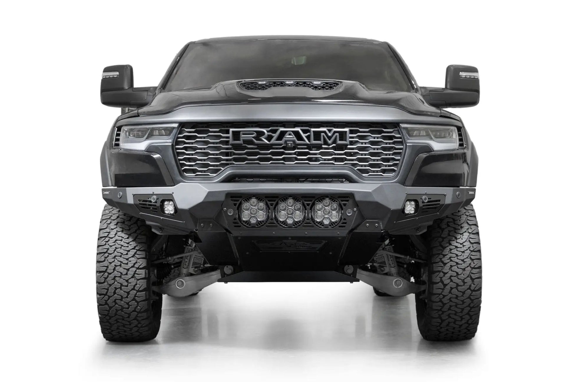 Addictive Desert Designs 2025 Ram RHO Bomber Front Bumper (Baja) by Addictive Desert Designs