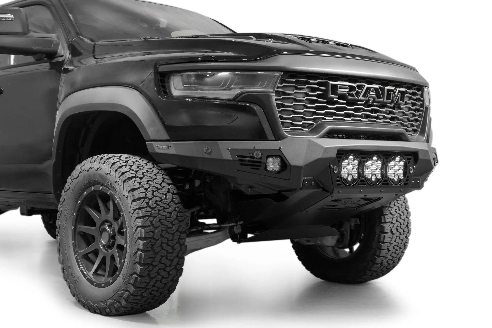Addictive Desert Designs 2025 Ram RHO Bomber Front Bumper (Baja) by Addictive Desert Designs