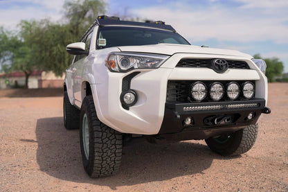 Rago Fabrication 2014-2024 Toyota 4Runner Center Mount Winch Front Bumper by Rago Fabrication