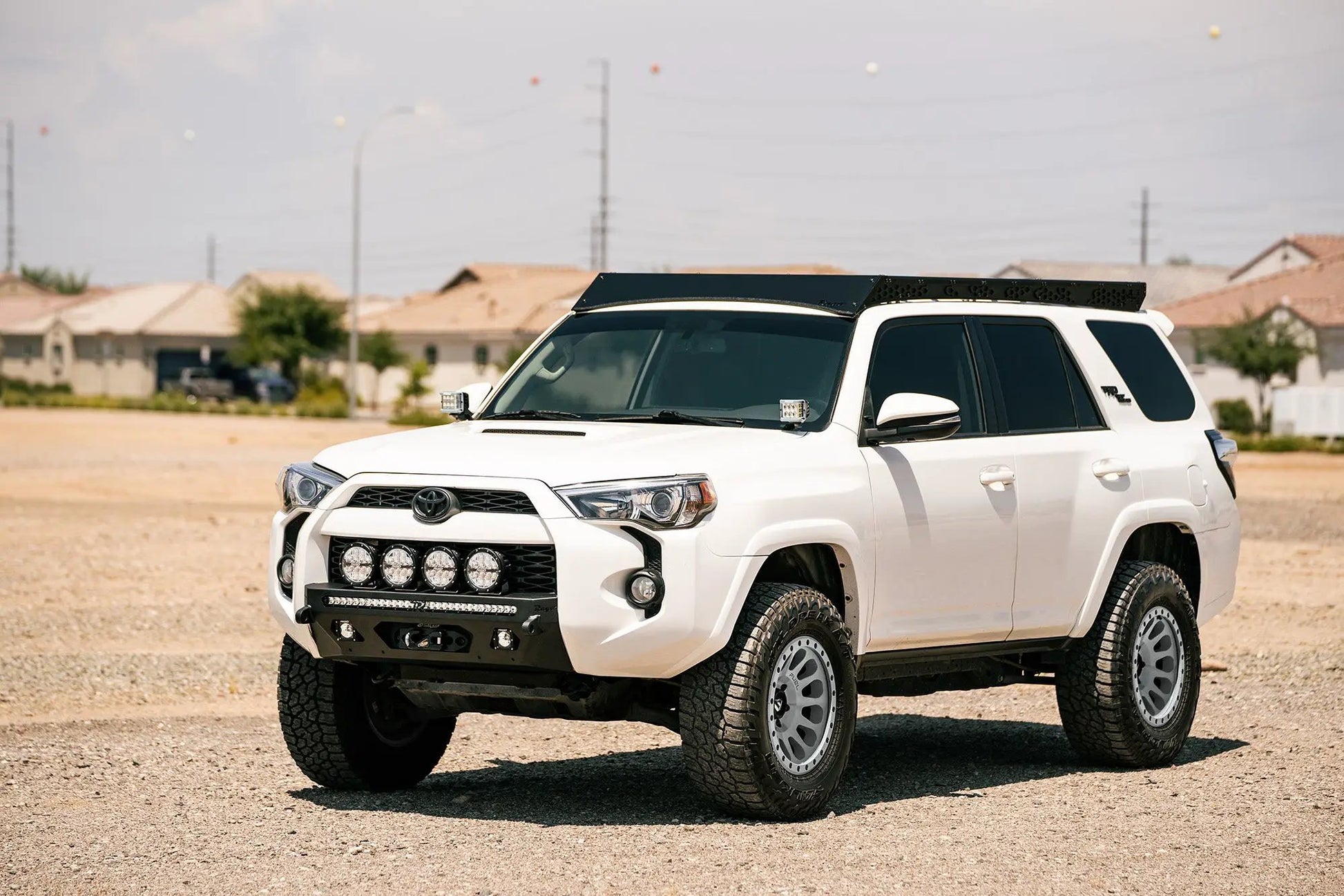Rago Fabrication 2014-2024 Toyota 4Runner Center Mount Winch Front Bumper by Rago Fabrication