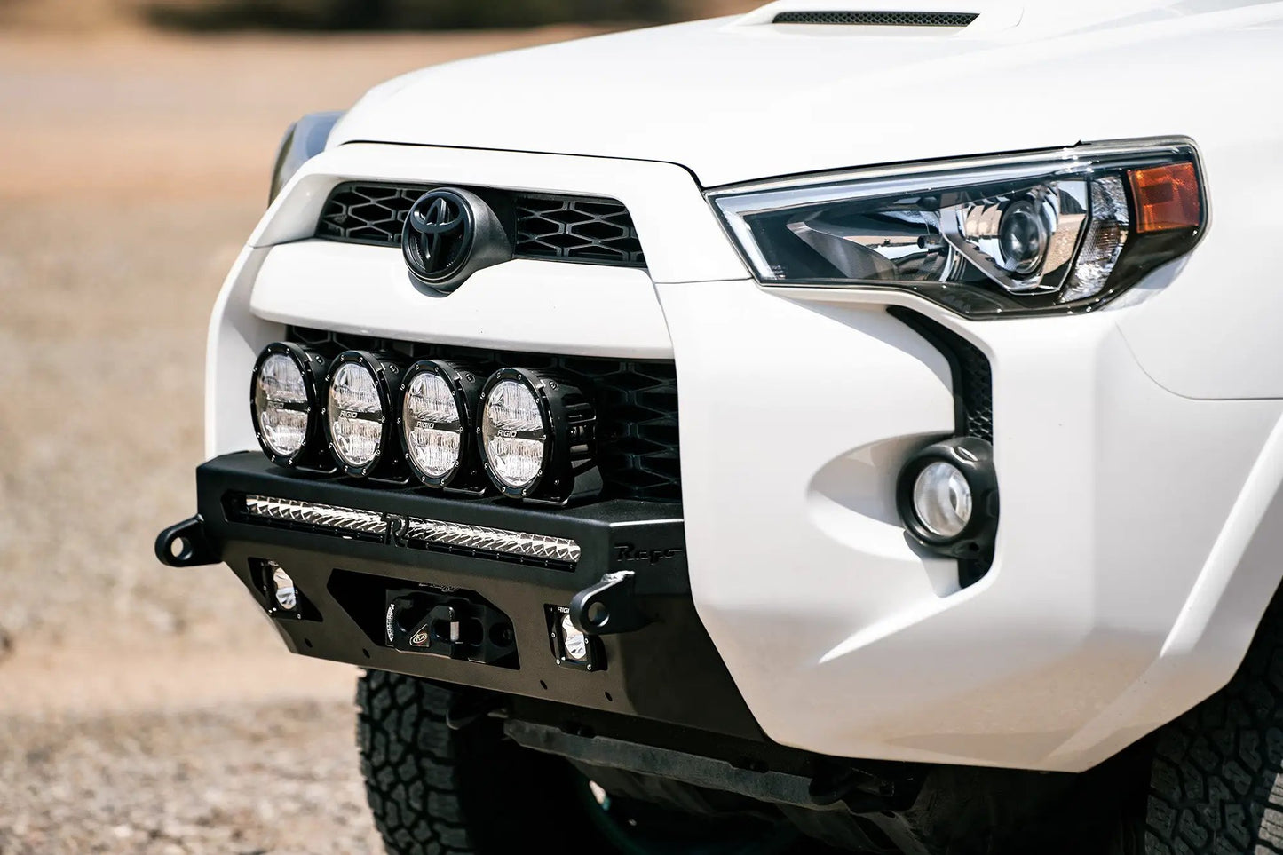 Rago Fabrication 2014-2024 Toyota 4Runner Center Mount Winch Front Bumper by Rago Fabrication