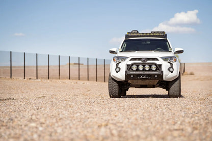 Rago Fabrication 2014-2024 Toyota 4Runner Center Mount Winch Front Bumper with Top Hoop by Rago Fabrication