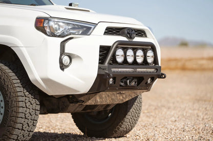Rago Fabrication 2014-2024 Toyota 4Runner Center Mount Winch Front Bumper with Top Hoop by Rago Fabrication