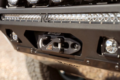 Rago Fabrication 2014-2024 Toyota 4Runner Center Mount Winch Front Bumper with Top Hoop by Rago Fabrication