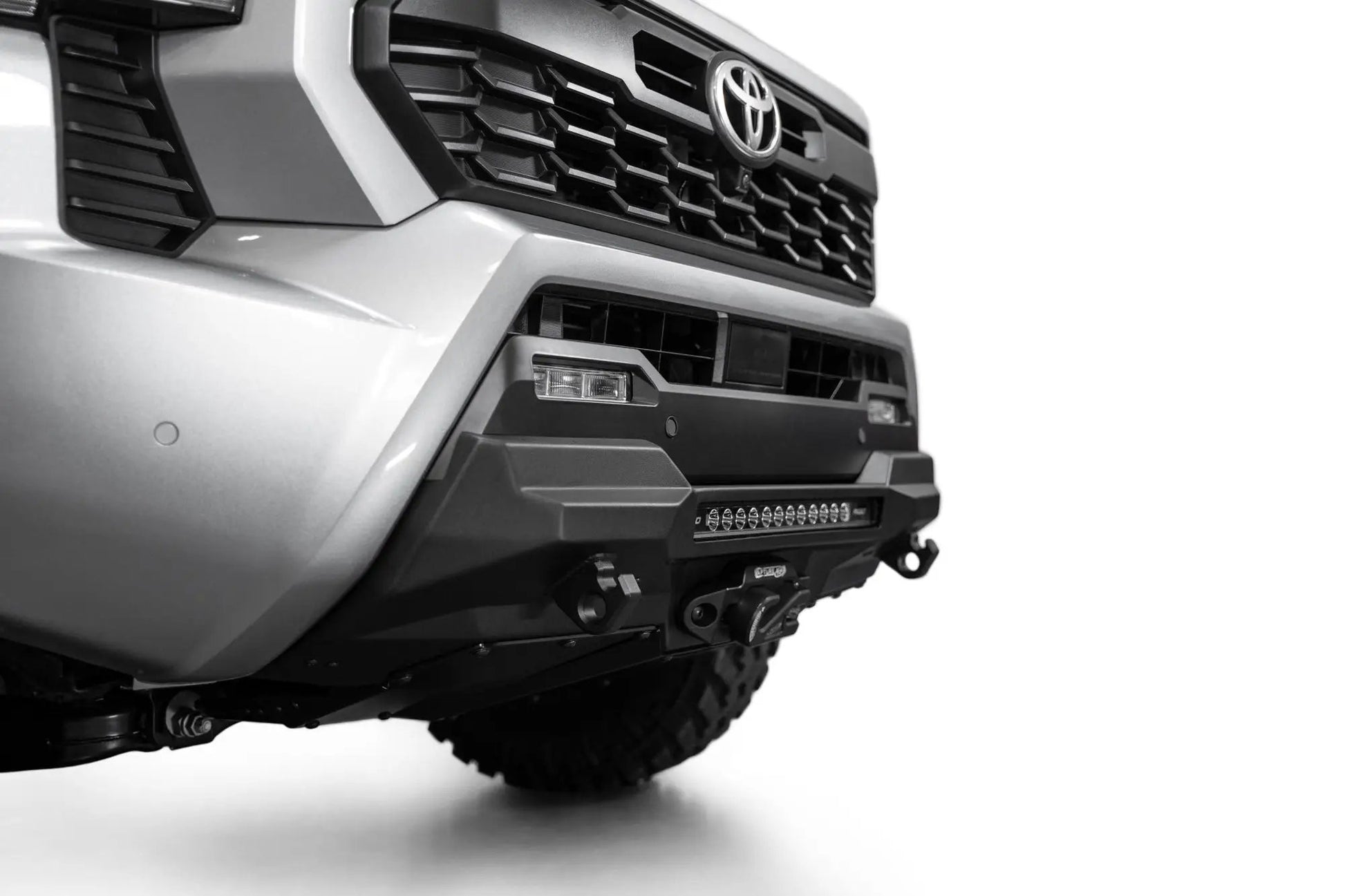 Addictive Desert Designs Toyota Tacoma Stealth Center Mount Winch Front Bumper by Addictive Desert Designs