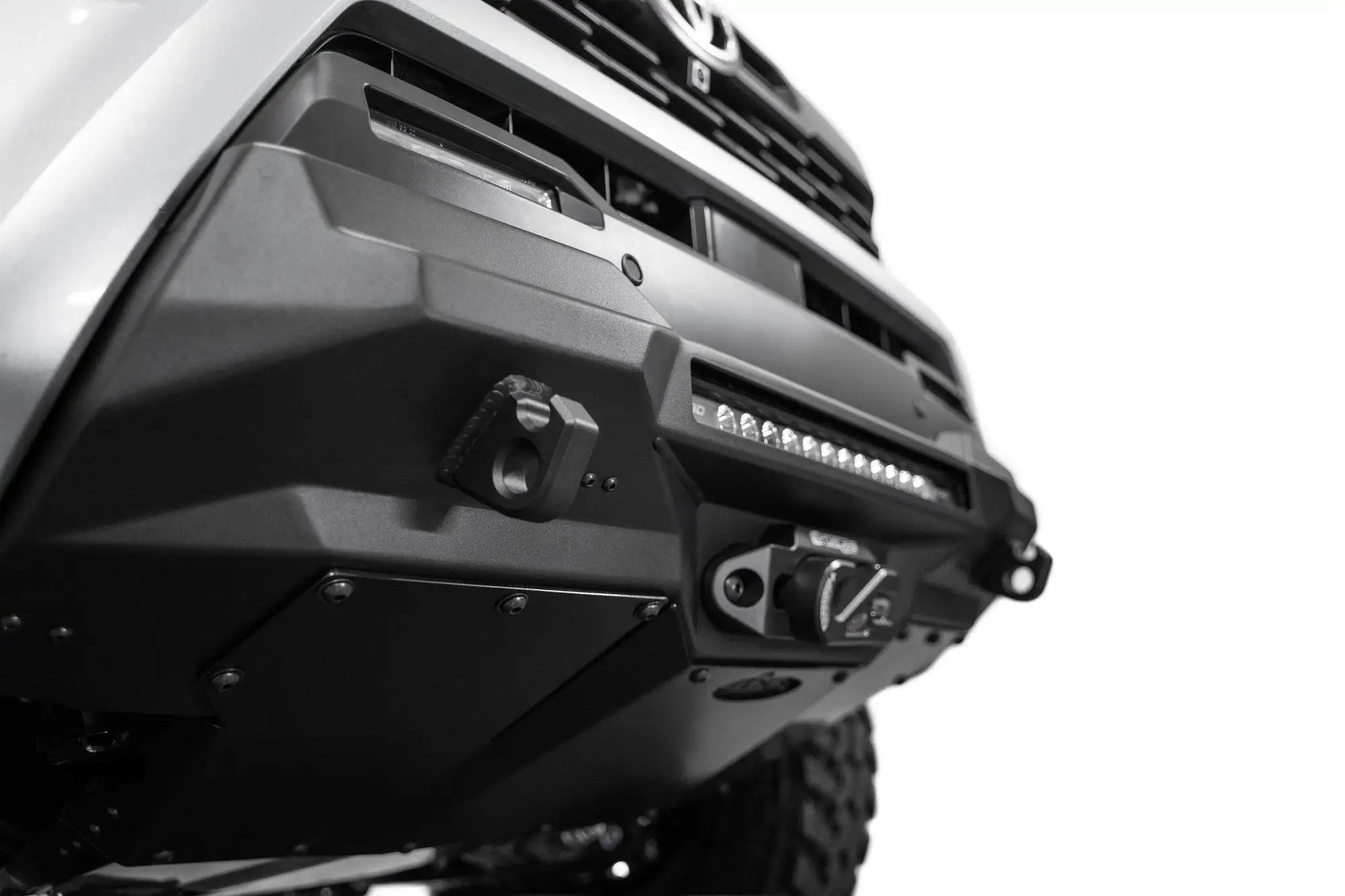 Addictive Desert Designs Toyota Tacoma Stealth Center Mount Winch Front Bumper by Addictive Desert Designs