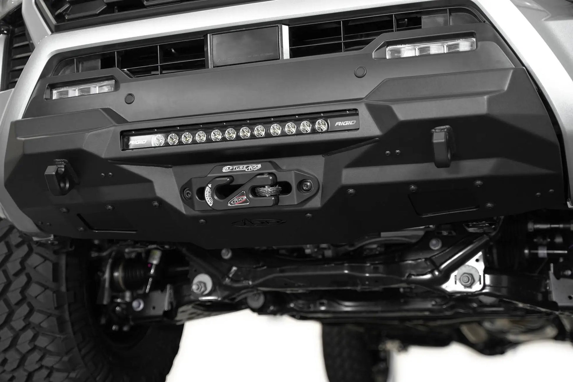 Addictive Desert Designs Toyota Tacoma Stealth Center Mount Winch Front Bumper by Addictive Desert Designs