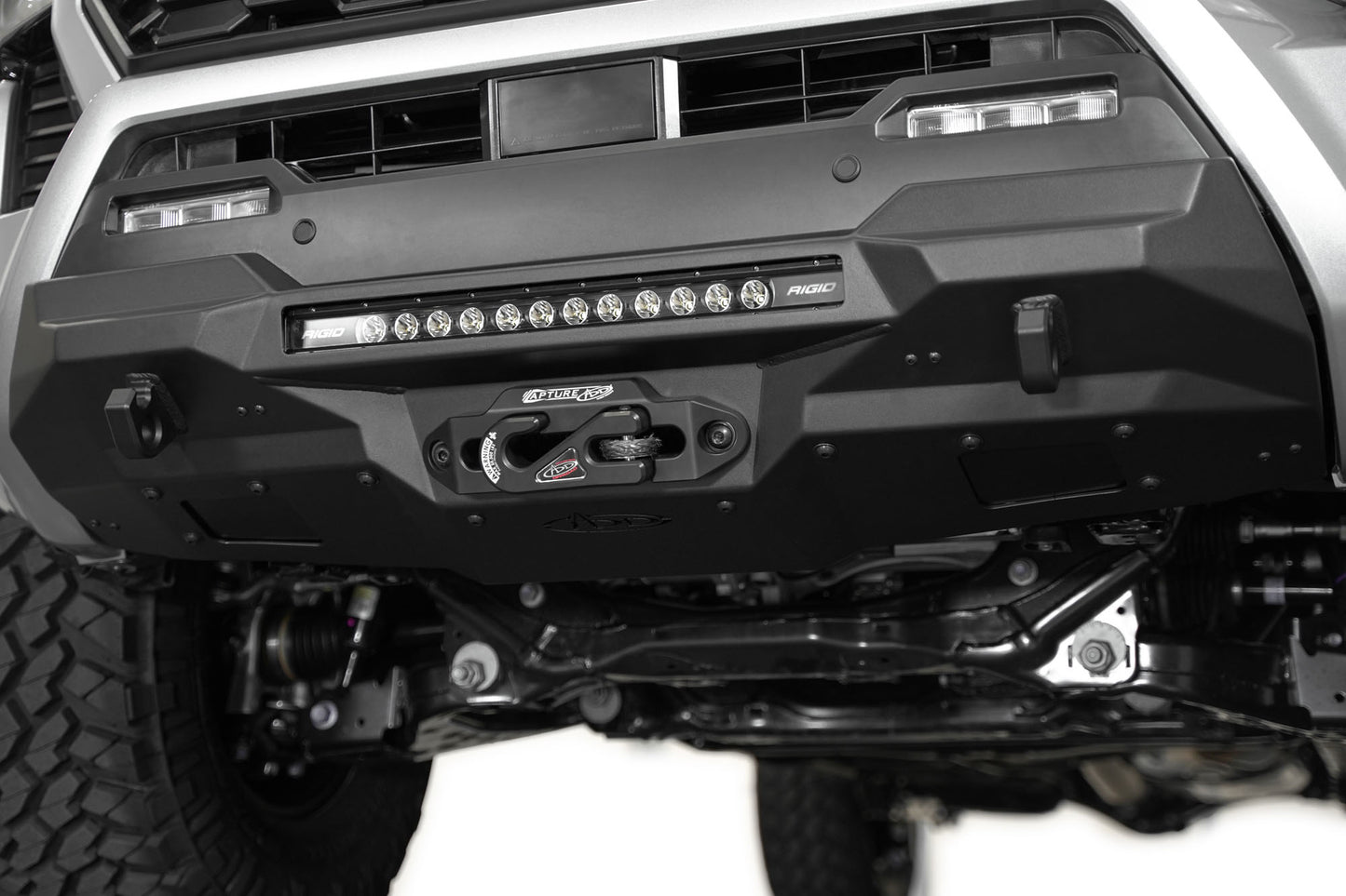 Defensa delantera Stealth de Addictive Desert Designs para Toyota Tacoma 2024-2025