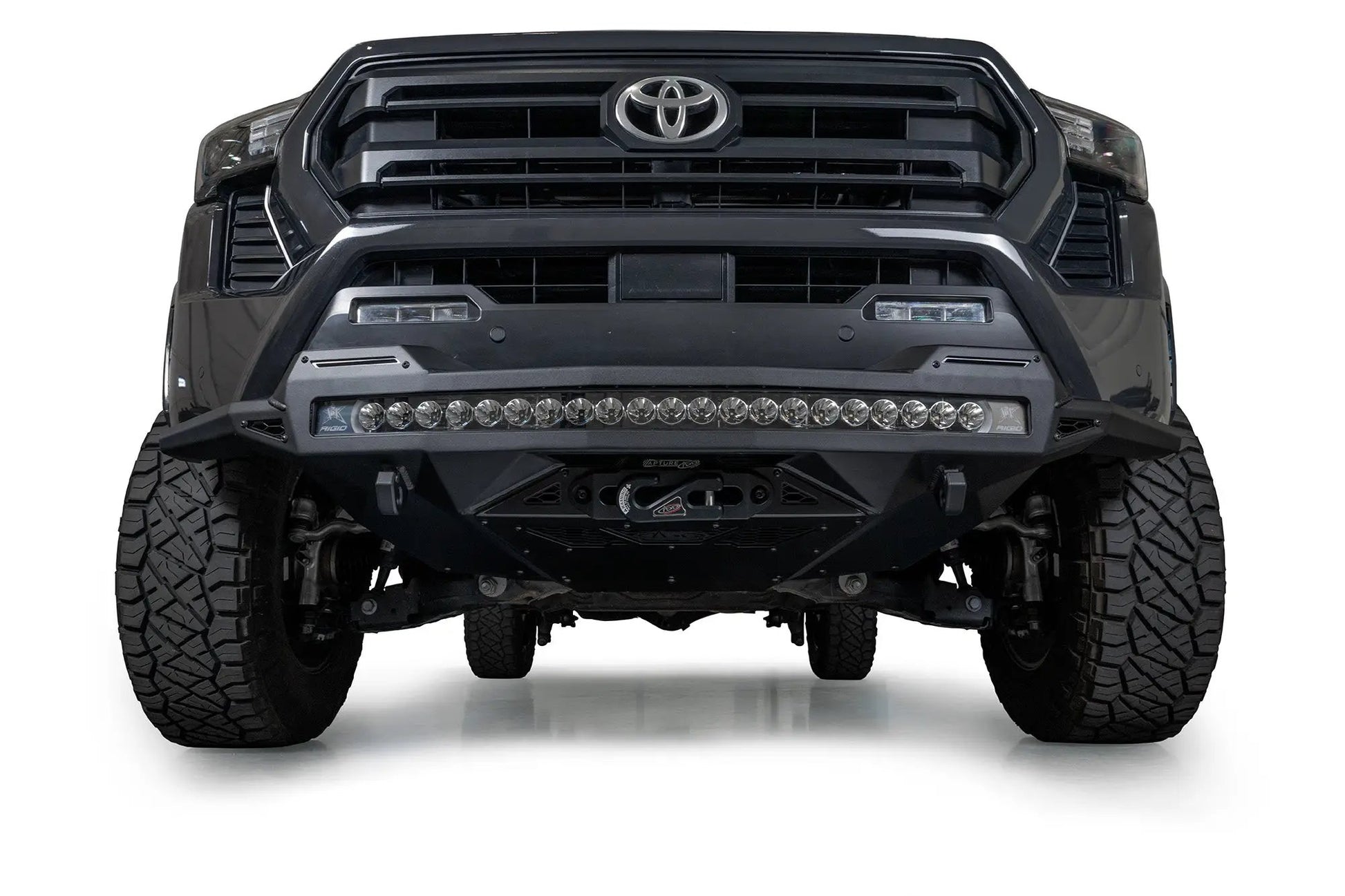 Addictive Desert Designs 2024-2025 Toyota Tacoma Stealth Fighter Winch Front Bumper by Addictive Desert Designs
