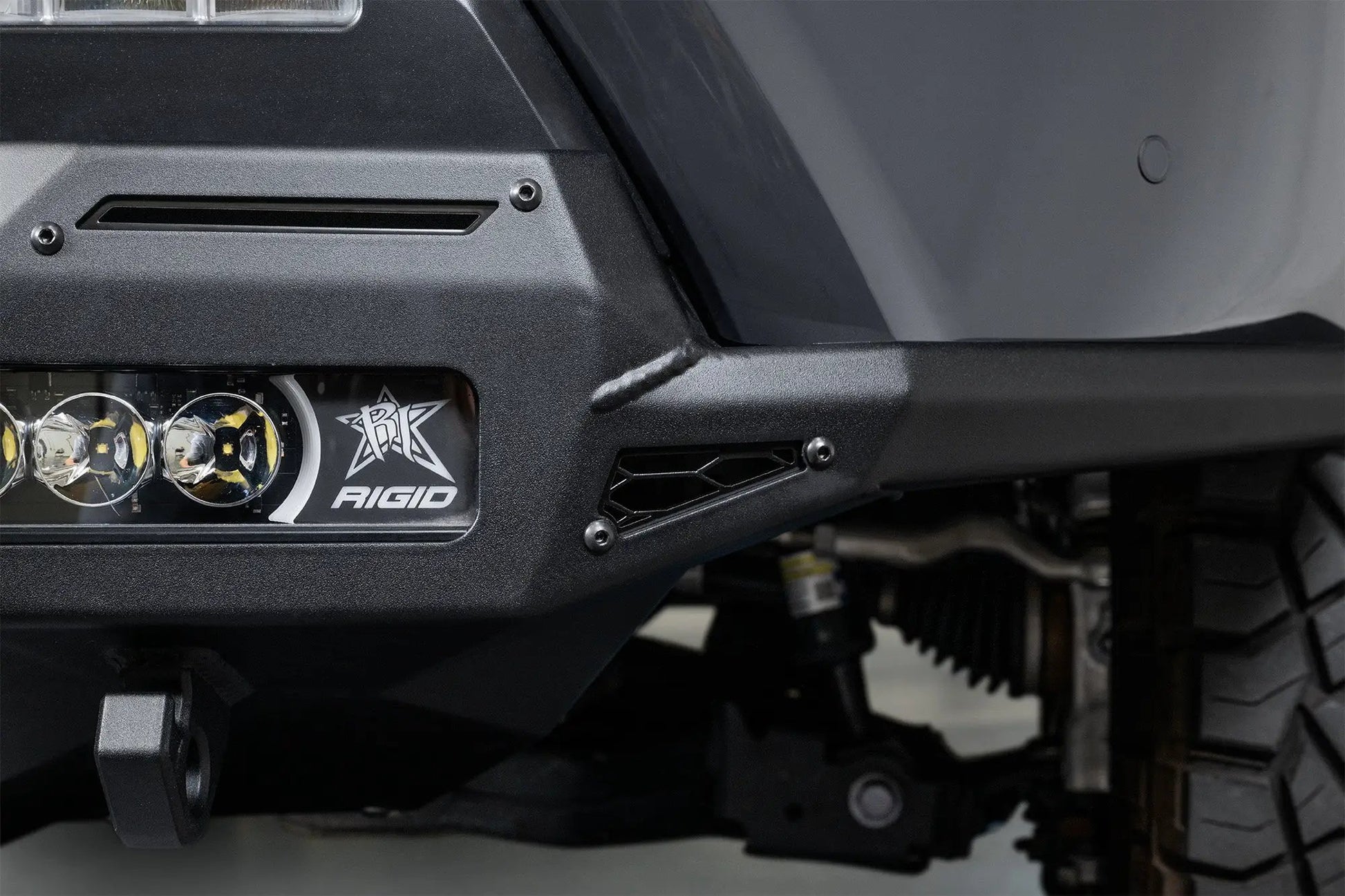 Addictive Desert Designs 2024-2025 Toyota Tacoma Stealth Fighter Winch Front Bumper by Addictive Desert Designs