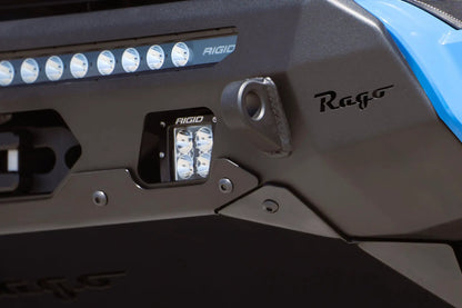 Rago Fabrication 2016-2023 Toyota Tacoma Center Mount Winch Front Bumper w/ Top Hoop by Rago Fabrication