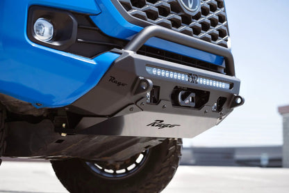 Rago Fabrication 2016-2023 Toyota Tacoma Center Mount Winch Front Bumper w/ Top Hoop by Rago Fabrication