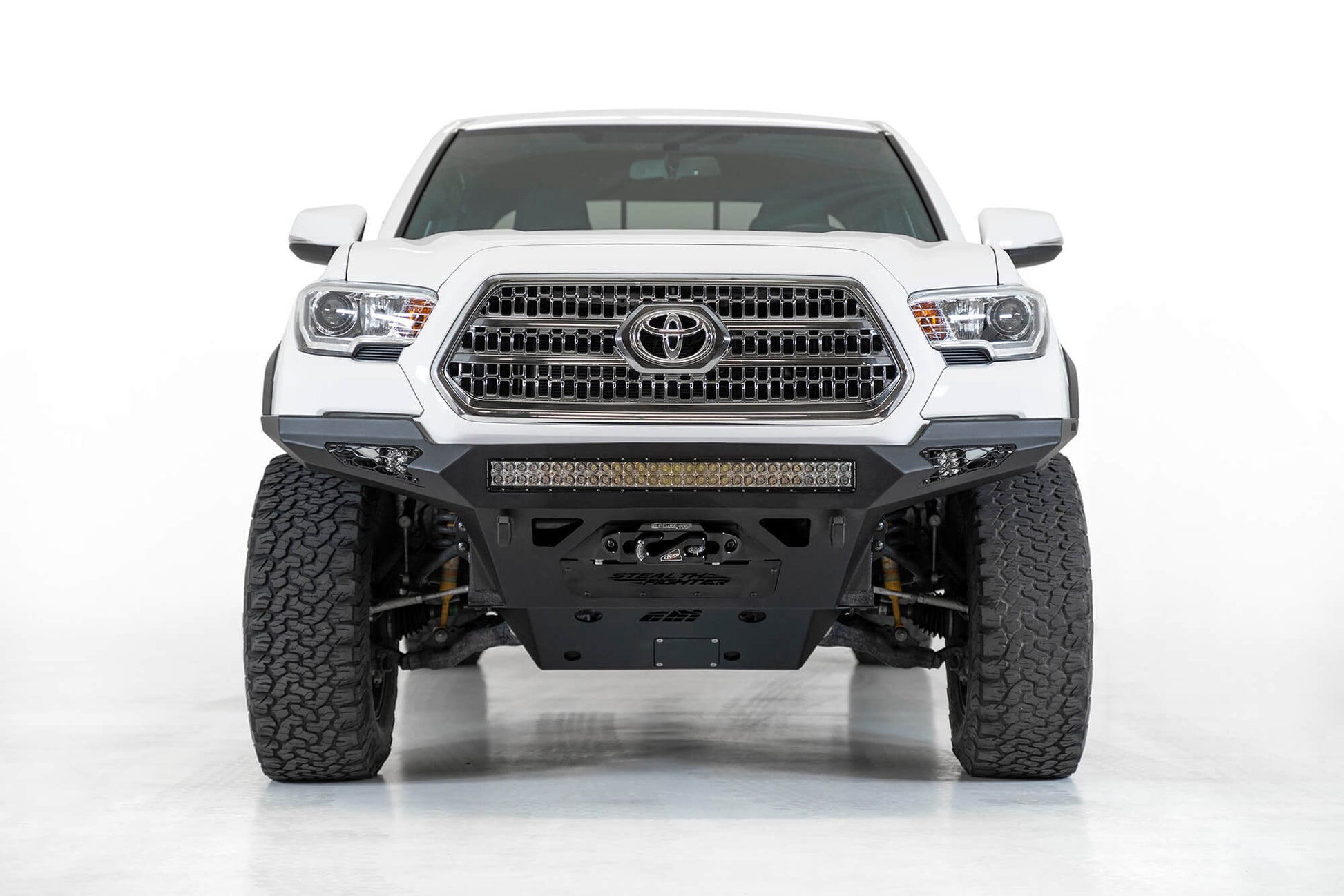 Addictive Desert Designs 2016 - 2023 Toyota Tacoma Stealth Fighter Front Bumper by Addictive Desert Designs