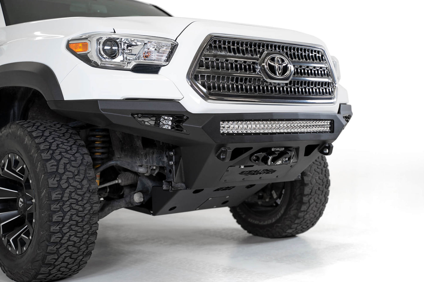 Addictive Desert Designs 2016 - 2023 Toyota Tacoma Stealth Fighter Front Bumper by Addictive Desert Designs