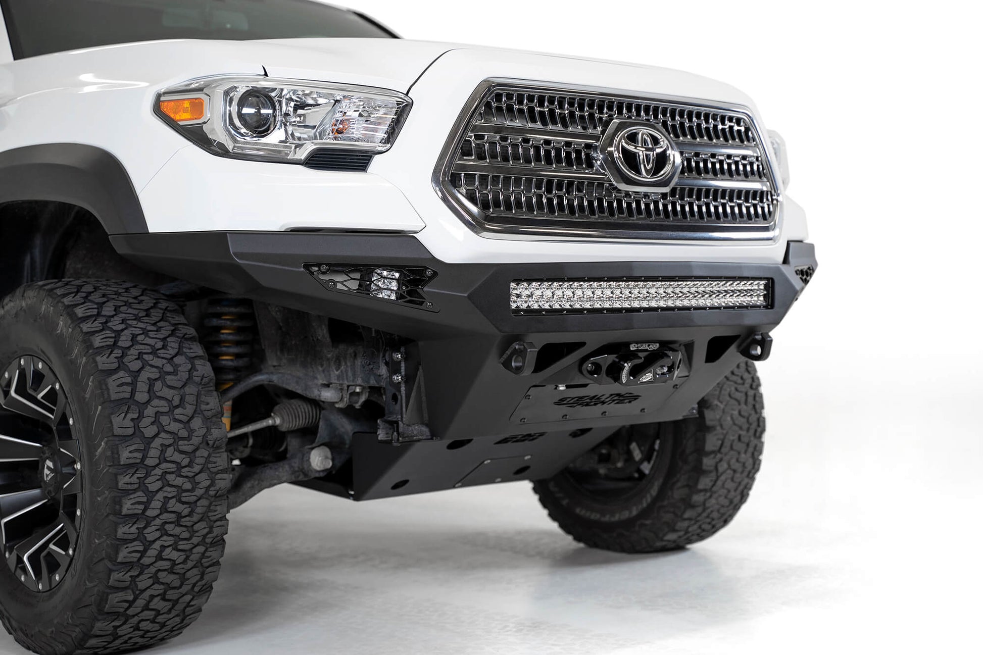 Addictive Desert Designs 2016 - 2023 Toyota Tacoma Stealth Fighter Front Bumper by Addictive Desert Designs