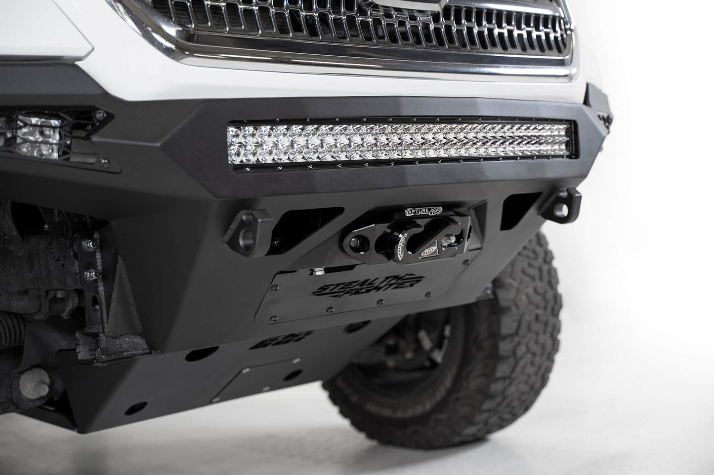 Addictive Desert Designs 2016 - 2023 Toyota Tacoma Stealth Fighter Front Bumper by Addictive Desert Designs