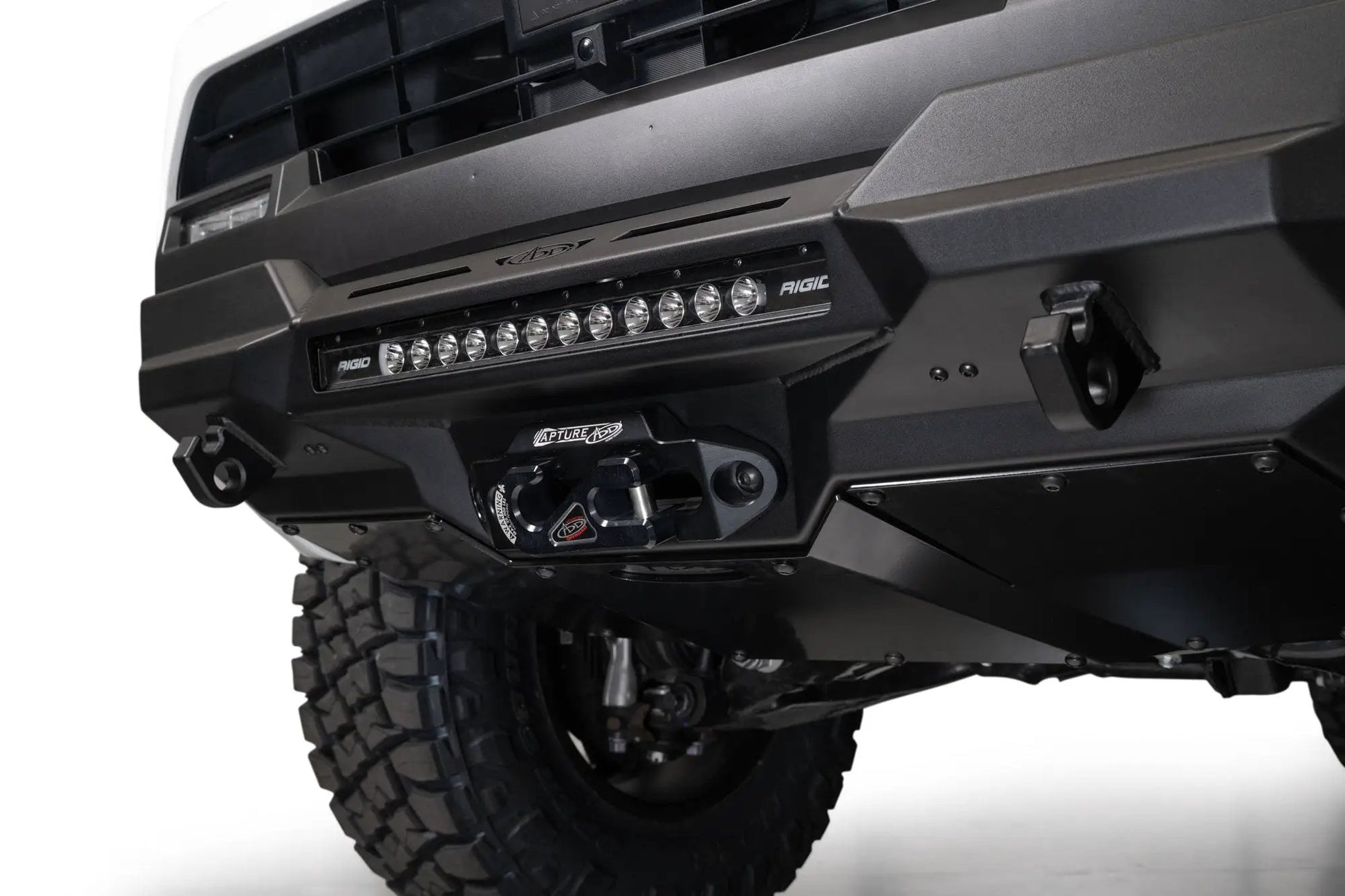 Addictive Desert Designs 2025 Toyota 4Runner Stealth Center Mount Front Bumper by Addictive Desert Designs