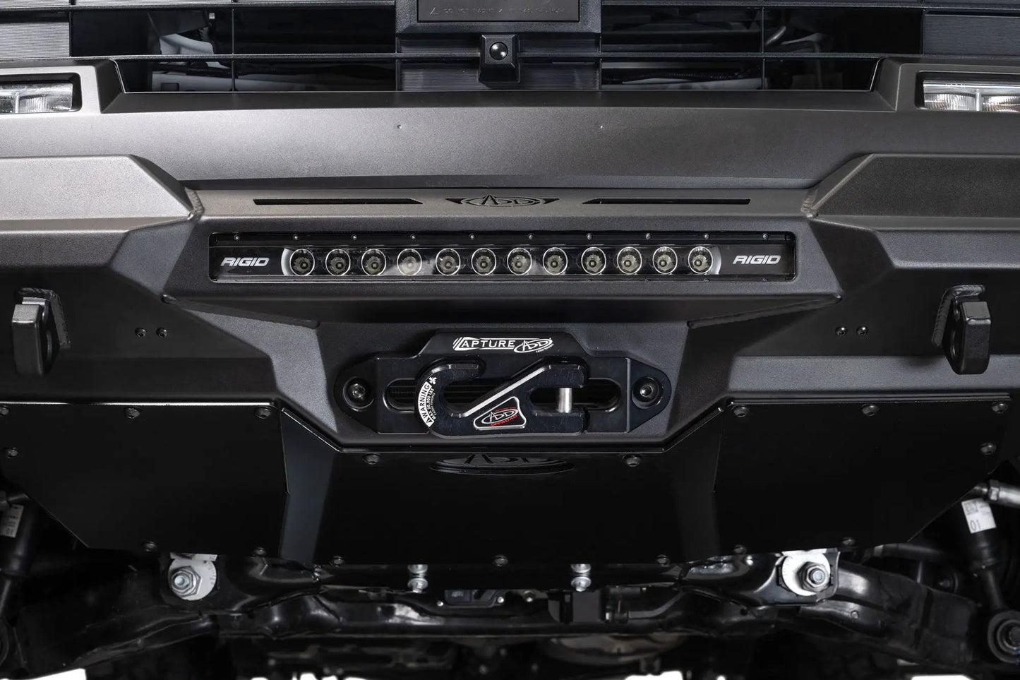 Addictive Desert Designs 2025 Toyota 4Runner Stealth Center Mount Front Bumper by Addictive Desert Designs