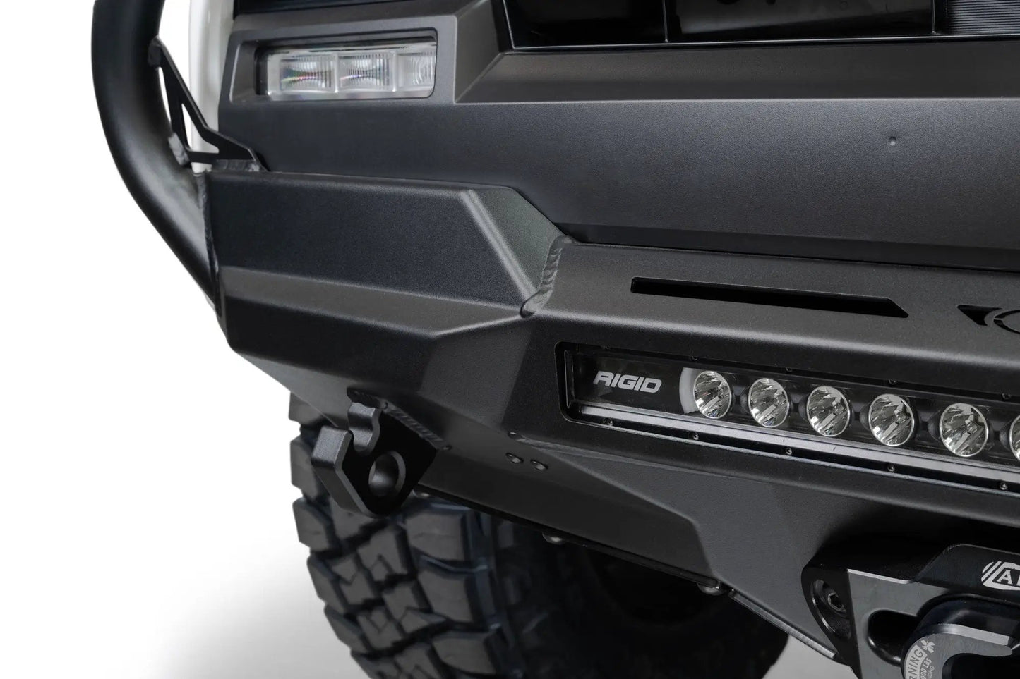 Addictive Desert Designs 2025 Toyota 4Runner Stealth Center Mount Front Bumper with Top Hoop by Addictive Desert Designs