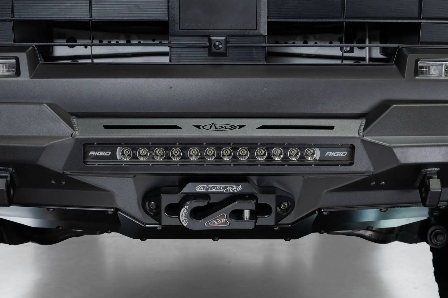 Addictive Desert Designs 2025 Toyota 4Runner Stealth Center Mount Front Bumper with Top Hoop by Addictive Desert Designs