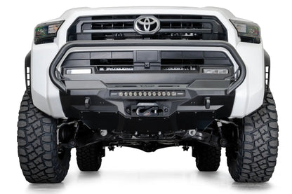 Addictive Desert Designs 2025 Toyota 4Runner Stealth Center Mount Front Bumper with Top Hoop by Addictive Desert Designs