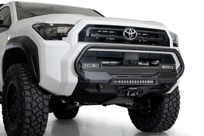 Addictive Desert Designs 2025 Toyota 4Runner Stealth Center Mount Front Bumper with Top Hoop by Addictive Desert Designs