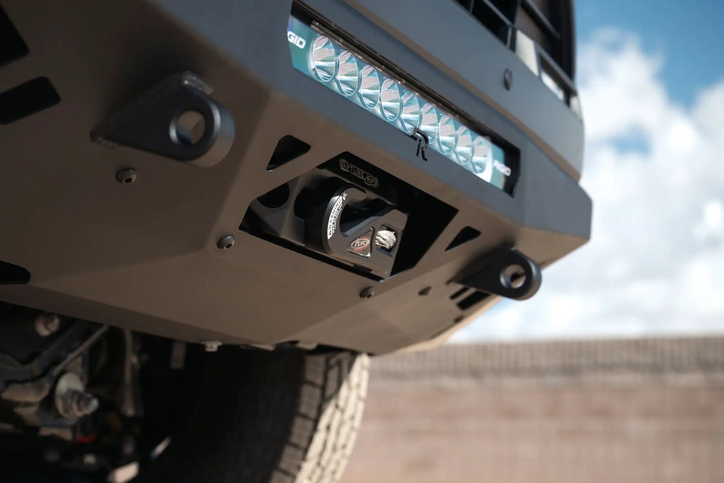 Rago Fabrication 2025+ Toyota 4Runner Center Mount Winch Front Bumper by Rago Fabrication