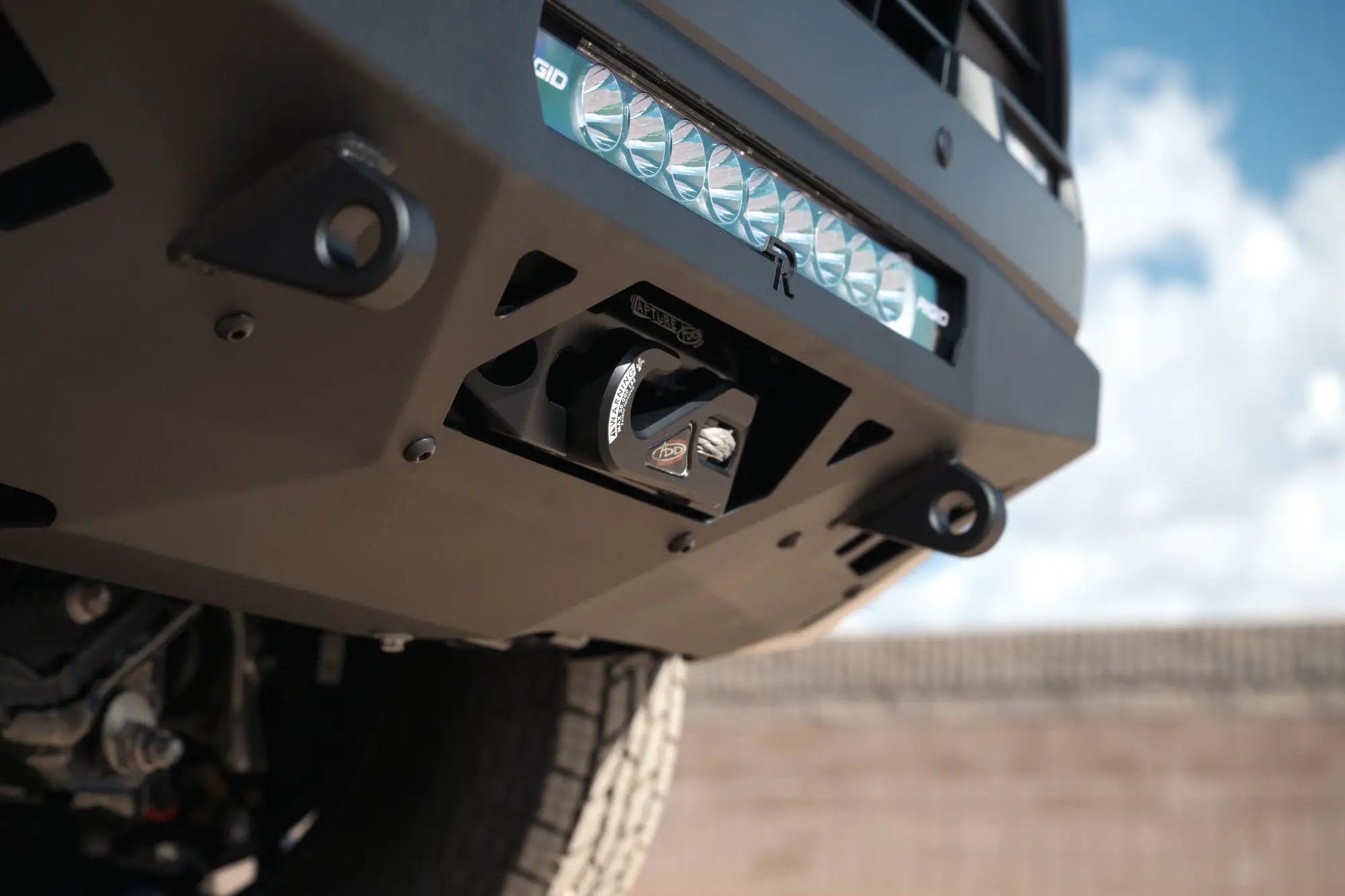 Rago Fabrication 2025+ Toyota 4Runner Center Mount Winch Front Bumper by Rago Fabrication