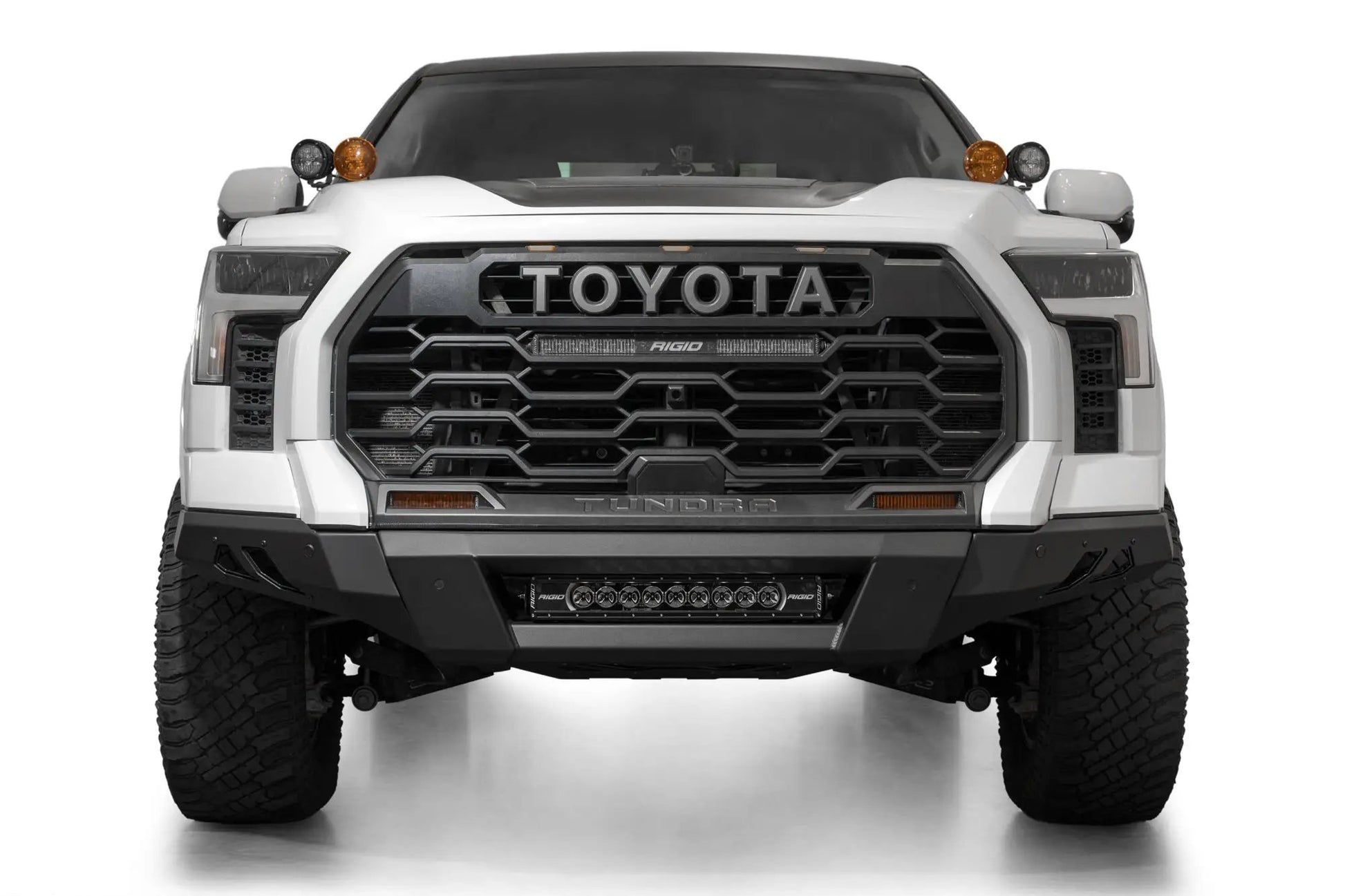 Addictive Desert Designs 2022-2025 Toyota Tundra Black Label Front Bumper by Addictive Desert Designs