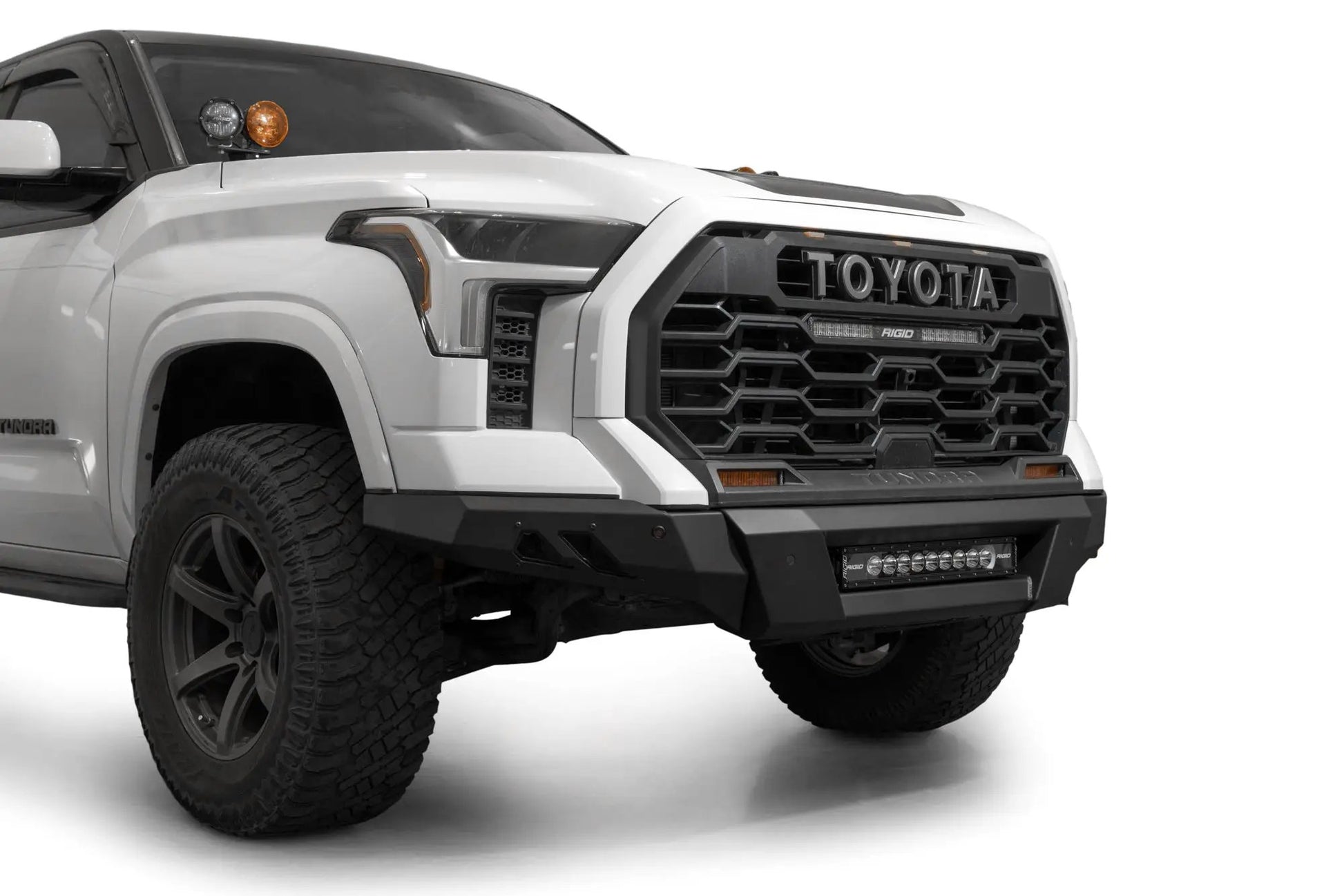 Addictive Desert Designs 2022-2025 Toyota Tundra Black Label Front Bumper by Addictive Desert Designs